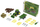 Set lodër me traktor ndërtimi John Deere 6215R, me rimorkio bari edhe rimorkio shtylle, jeshil