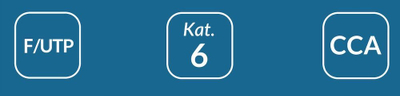 Kabllo rrjeti Gembird CAT6 FTP, 30m, e bardhë