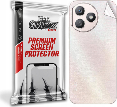 Folie mbrojtëse Grizz SatinSkin për Honor X50i Plus, për mrapa të telefonit, transparente