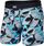 Bokser SAXX Daytripper, Comfort Stretch, me print peshkaqenë, blu/gri