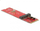Konvertues M.2 Delock 63343, M key në E key, M.2 2280