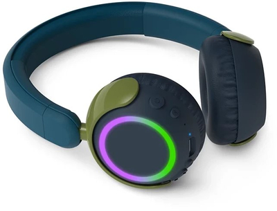 Kufje wireless Philips TAK4200 për fëmijë, Bluetooth, on ear, ngjyrë teal