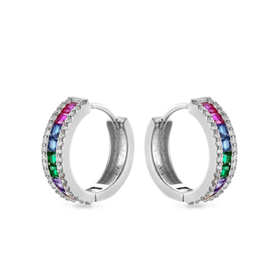 Vathë për femra AGAIN Jewelry AJNS0046, të argjendtë/shumëngjyrësh
