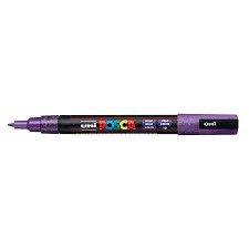 Uni-Marker Pc-3Ml Posca Glitter Purple