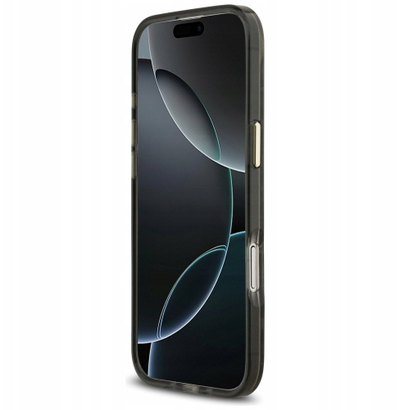 Mbulesë telefoni Guess Python Pattern MagSafe, për iPhone 17 Air iPhone 17 Pro, e zezë