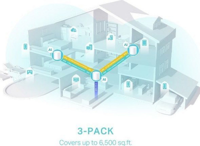 Routera për WiFi TP-LINK Deco X50, 3 copë