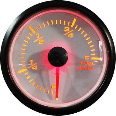 Matës niveli karburanti Auto Gauge STP2W, 52mm, 240-33ohm, i bardhë