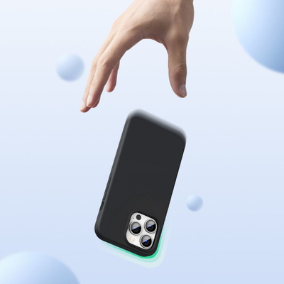 Kapak silikoni Ugreen Protective Silicone Case, për iPhone 13 Pro Max, i zi
