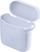 Mbajtëse silikoni 3mk për Apple AirPods 2nd gen, me karabiner, e bardhë