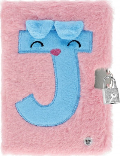Ditar me çelës STARPAK Plush Lockable Diary J, rozë, me drita