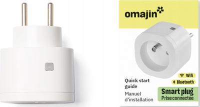 Prizë e zgjuar Omajin by Netatmo OSP FR 01 EC, Wi‑Fi, matje energjie, e bardhë