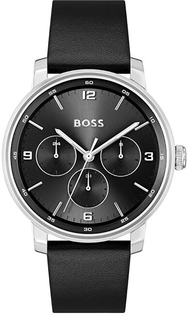 Orë burrash Hugo Boss Contender 1514125, e zezë