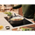 Set pianurë me aspirator AEG 900 Hob and Hood Combination, me sondë wireless SensePro, integrim në plan pune, i zi