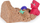 Set loje Kinetic Sand Doggie Dig, rërë kinetike 170g, për fëmijë 5+, shumëngjyrëshe