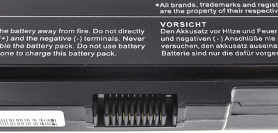 Bateri laptopi Green Cell për Toshiba Satellite U500, L750, A650, C650, C655; PA3817U-1BRS
