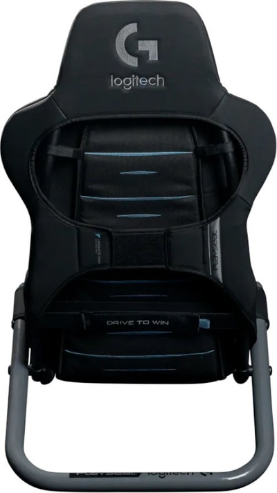 Гејминг столица Playseat Trophy Logitech G Edition, универзален кокпит, материјал ActiFit, црна