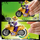 Lojëra ndërtimi LEGO City Stunt Show Motorbike with Camera 60309, motor stunt me flywheel, 5+