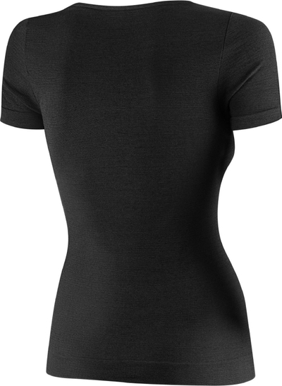Bluzë me mëngë t'gata Brubeck Comfort Merino, për goca, L, e zezë