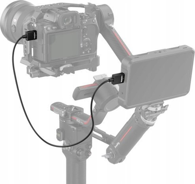 Кабел HDMI SmallRig Ultra Slim 4K, HDMI A во A, 100cm, црна