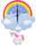 Orë muri WeTime Unicorn