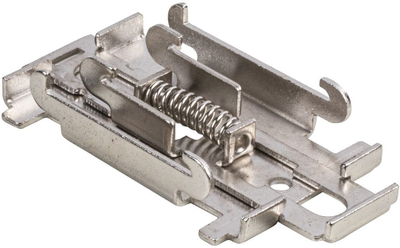 Aksesor montimi Shuttle Clip DinRail, për Box PC BPCWL02 BPCAL02, argjendtë