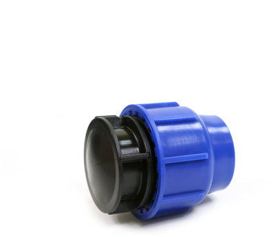 Kapsë fundore tubi ARCO Press 873025A, 25x2.5mm, plastike, blu