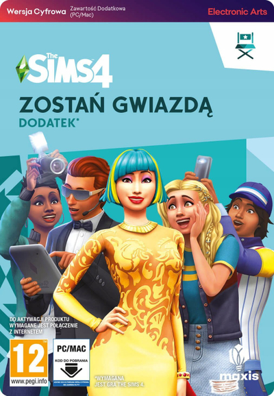 Lojë PC EA The Sims 4 Get Famous, DLC digjital, duhet patjetër loja bazë