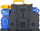 Set parkimi policie Mega Creative 502210, me makina dhe helikopter, për kalamoj 3+, blu