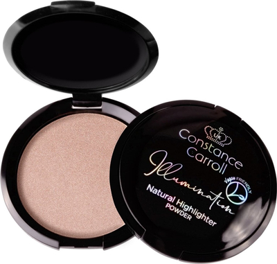 Puder ndriçuese Constance Carroll Illuminating Powder 01 Sun Ray, 10g, vegane