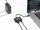 Adaptor USB‑C Manhattan, HDMI 4K 60Hz, Power Delivery 60W, i zi