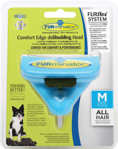 Kokë për makinë qethëse Furminator Furflex, M, e kaltër