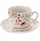 Filxhan kafeje me pjatë Orion Maki, porcelan, 260 ml, i bardhë