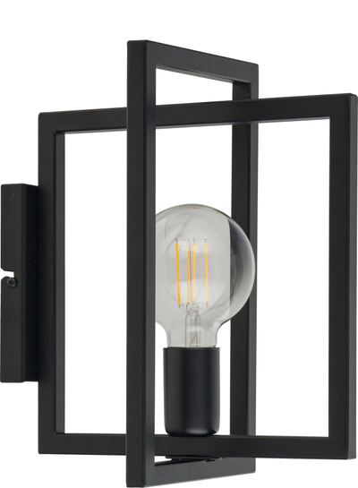 Applikues muror Sigma Eden 32239, E27, 60W, ngjyrë e zezë