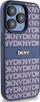 Mbulesë telefoni DKNY DKHCP15LPRTHSLB, për iPhone 15 Pro 6.1", lëkurë, blu