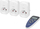 Set prizash wireless Virone RS-1, telekomandë me kohëmatës, 3+1, të bardha
