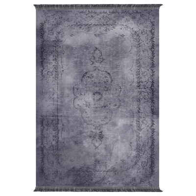 Tepih vintage JOSIANE 160×230 me thekë HM7675.01, gri