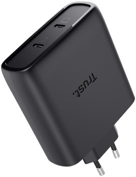 Karikues universal Trust MAXO GaN 25527, USB Type C, 100W, i zi