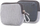 Çantë ruajtëse Pixie Crew Storage Pouch, panel silikoni, 15 cm, gri