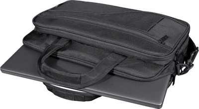 Çantë laptopi Trust Sydney, 17.3", me rrip shpatulle, e zezë