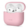Силиконски капак за слушалки Tech-Protect Apple AirPods 4, заштитен, прашливо розева