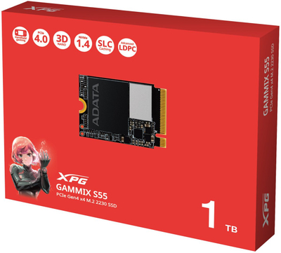 Disk SSD ADATA SGAMMIXS55, 1TB, M.2 PCIe 4.0