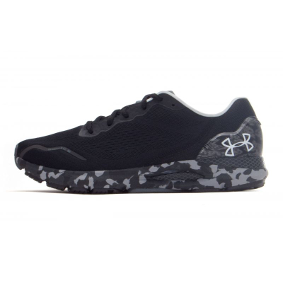 Atlete vrapimi Under Armour HOVR Sonic 6 Camo për burra, të zeza