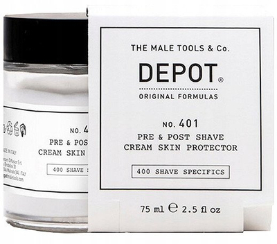 Krem rroje Depot 400 Shave Specifics No. 401, pre dhe pas rrojes, 75 ml