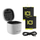 Set karikuesi Telesin GP-BTR-905-GY-B, 2 bateri rezervë, për GoPro Hero 10/9, gri