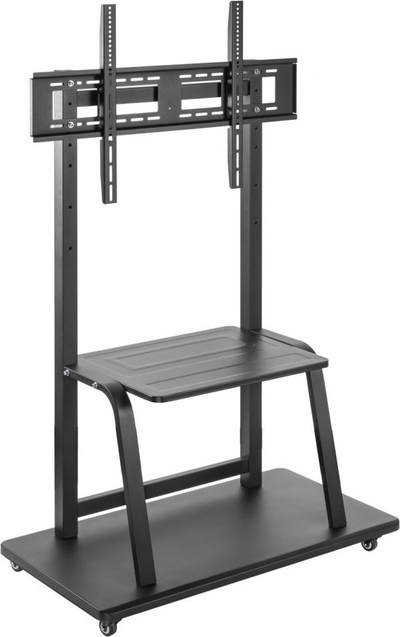 Stativ TV Art Mobile Stand, për 37-100\", mban deri 150 kg, i zi