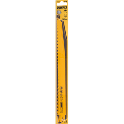 Tehe për sharrë Dewalt Saber BIM, 305mm, nën. 3.6-5.1mm, 5 copë 