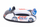 Varkë e fryme për kalamaj SUNCLUB Inflatable Police Boat, PVC, për moshën 3–4 vjeç, me shumë ngjyra