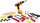 Set veglash lojë Tool Set Handyman, 26 elemente, kaçavidë elektrike, shumëngjyrësh