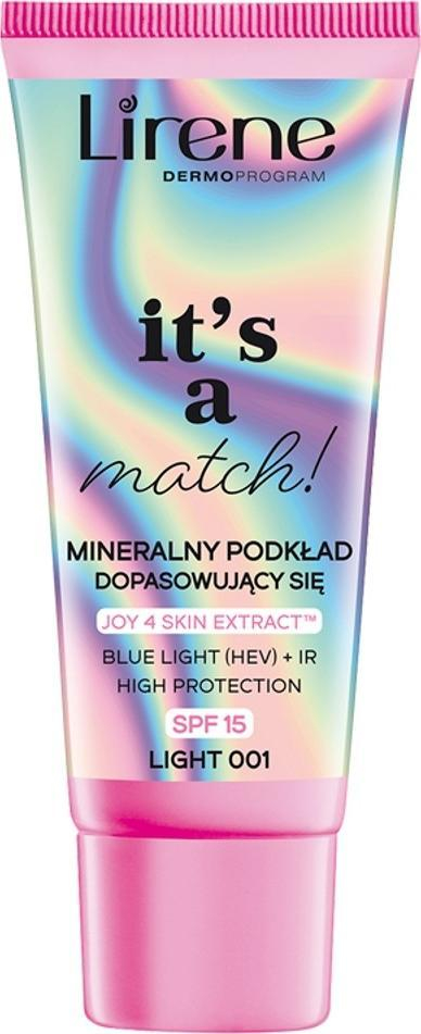 Пудра Lirene It’s a Match 001 Light, SPF 15, 30 ml