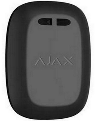 Buton paniku pa tela Ajax Button BL, 868MHz, 1.3km, IP55, i zi